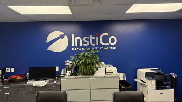 Office branding and wall graphics